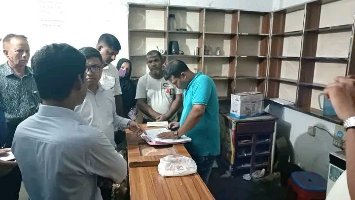 সৈয়দপুরে ভেজাল জুস তৈরির অভিযোগে প্রতিষ্ঠানকে ২০ হাজার টাকা জরিমানা